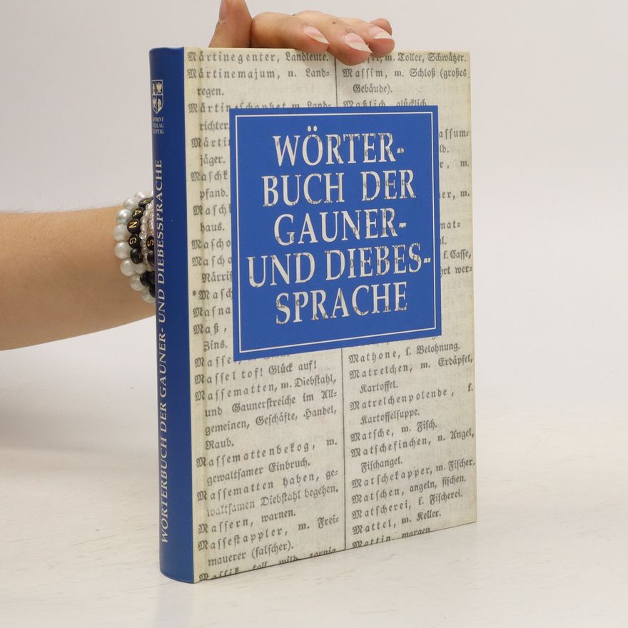 Joseph Karl von Train Wörterbuch der Gauner-und Diebessprache