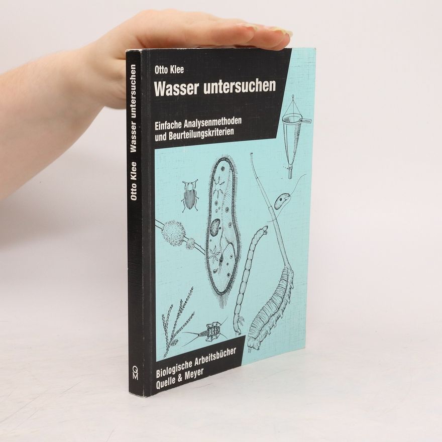 Otto Klee Wasser untersuchen