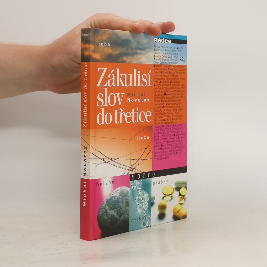 Michal Novotný Zákulisí slov do třetice