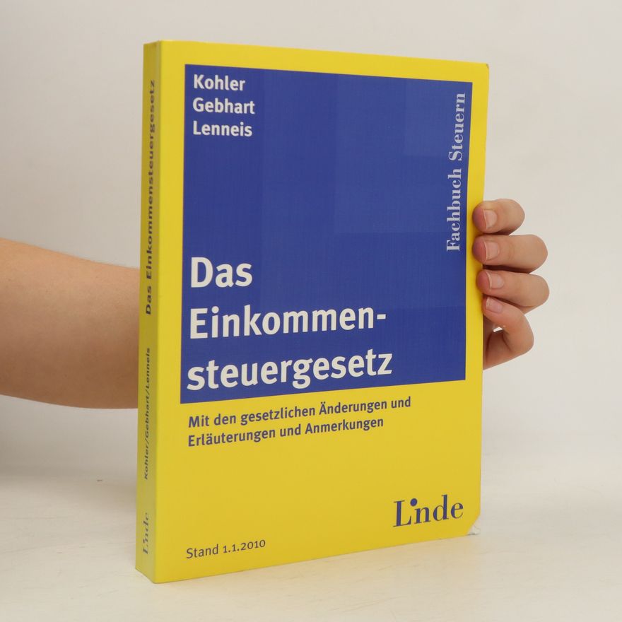 Gerhard Kohler Das Einkommensteuergesetz