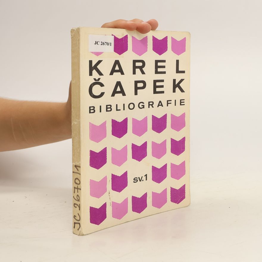 Karel Čapek Bibliografie. Karel Čapek