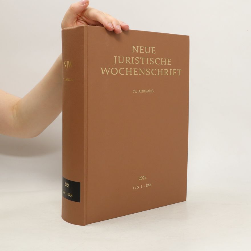Kolektiv autorů Neue juristische Wochenschrift