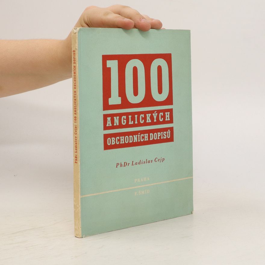Ladislav Cejp 100 anglických obchodních dopisů