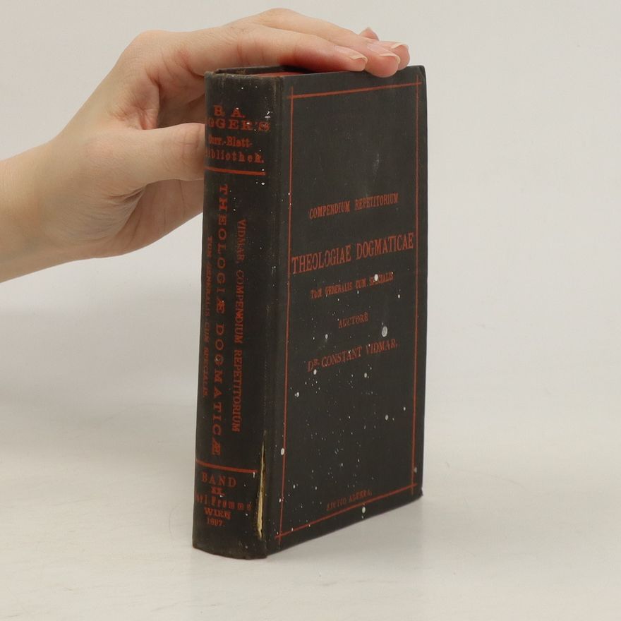 Constantino Joan Vidmar Compendium repetitorium theologiae dogmaticae