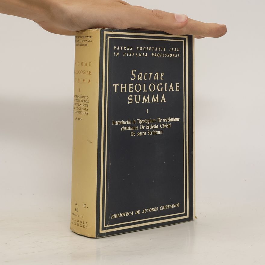Collectif d'auteurs Sacrae Theologiae Summa I.