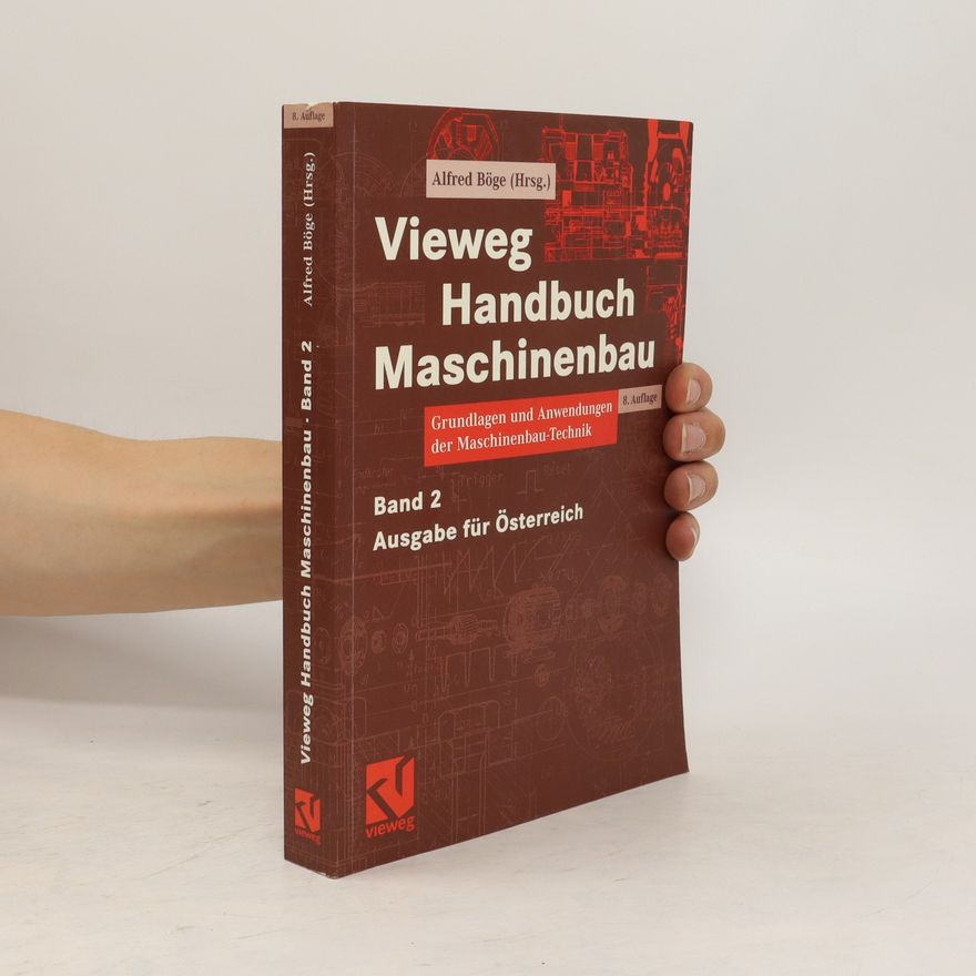 Alfred Böge Vieweg Handbuch Maschinenbau 2