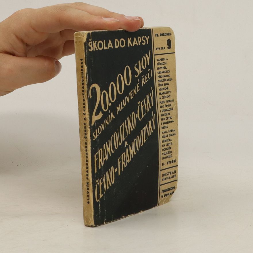 Autorenkollektiv Slovník francouzsko-český a česko-francouzský 9