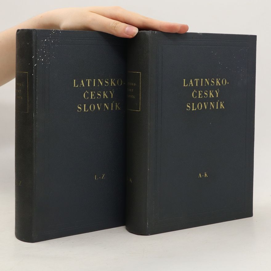 František Novotný Latinsko-český slovník A-K, L-Z