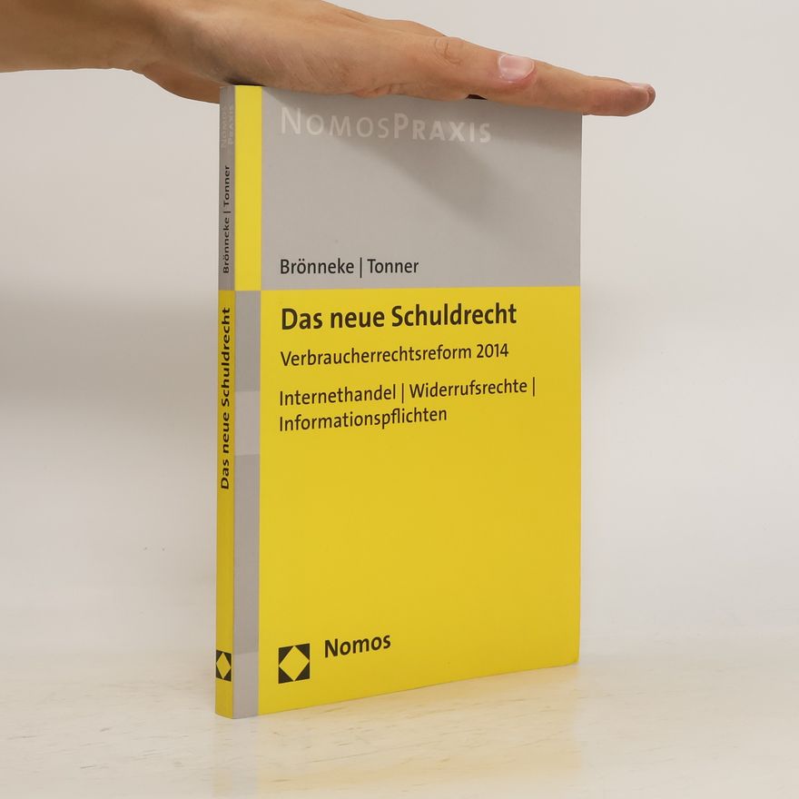 Tobias Brönneke Das neue Schuldrecht