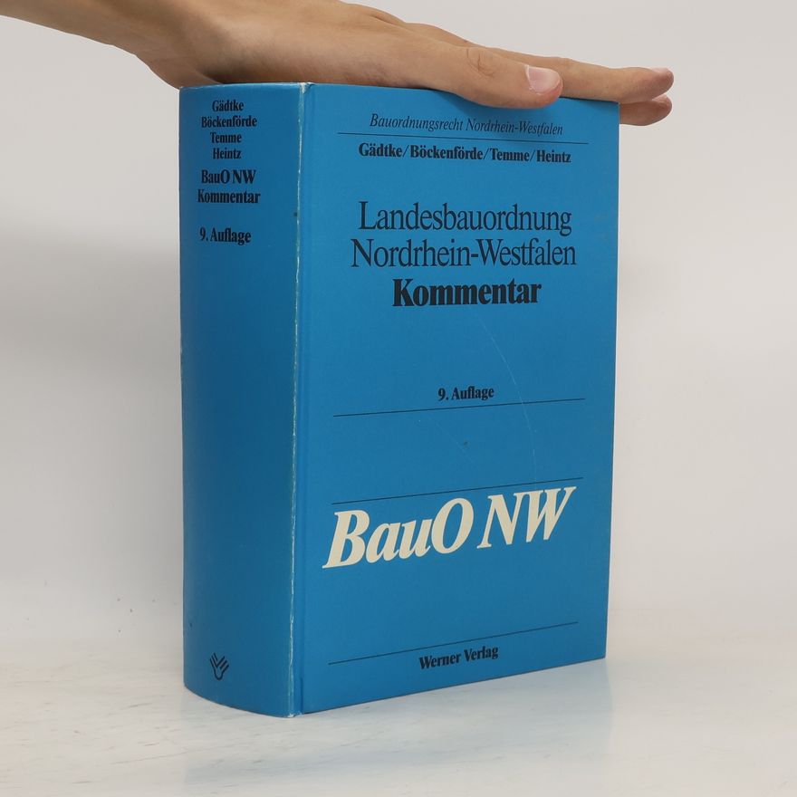 Kolektiv autorů Landesbauordnung Nordrhein-Westfalen