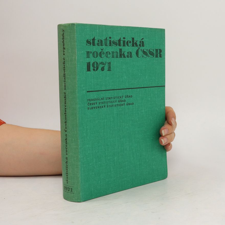 AA.VV. Statistická ročenka ČSSR 1971