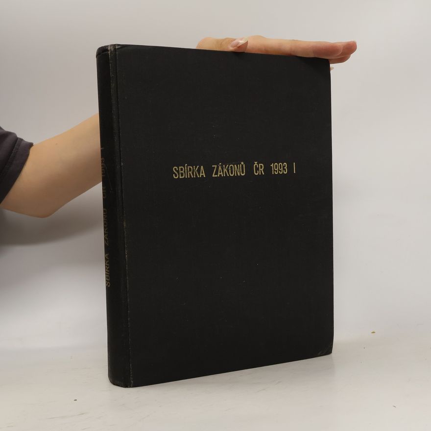 Kolektiv autorů Sbírka zákonů ČR 1993 I
