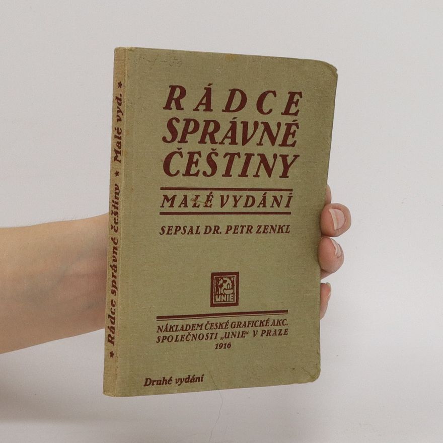 Petr Zenkl Rádce správné češtiny