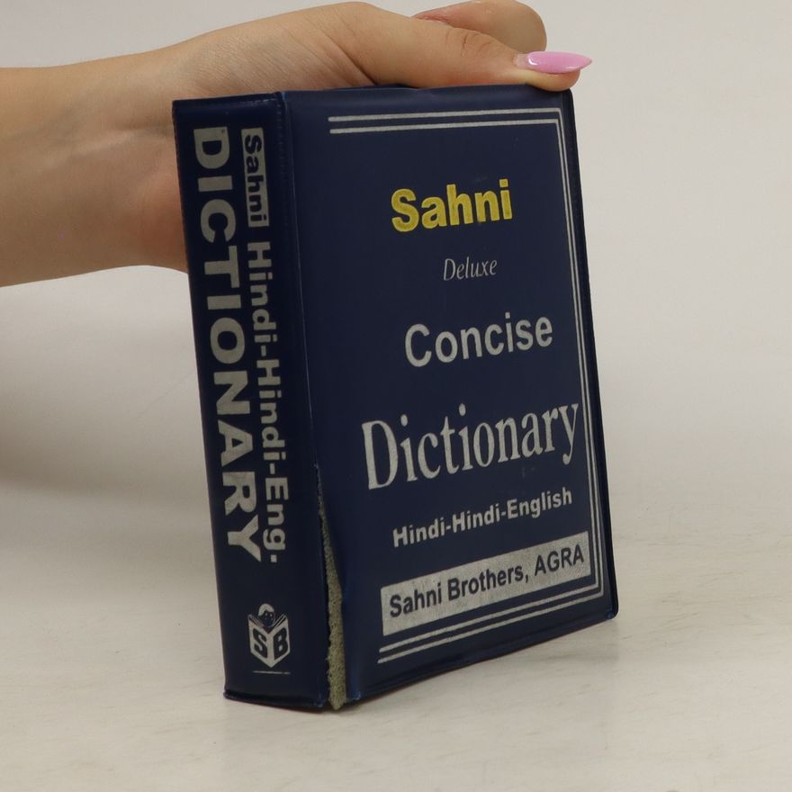 Kolektív autorov Sahni Concise Dictionary. Hindi-Hindi-English