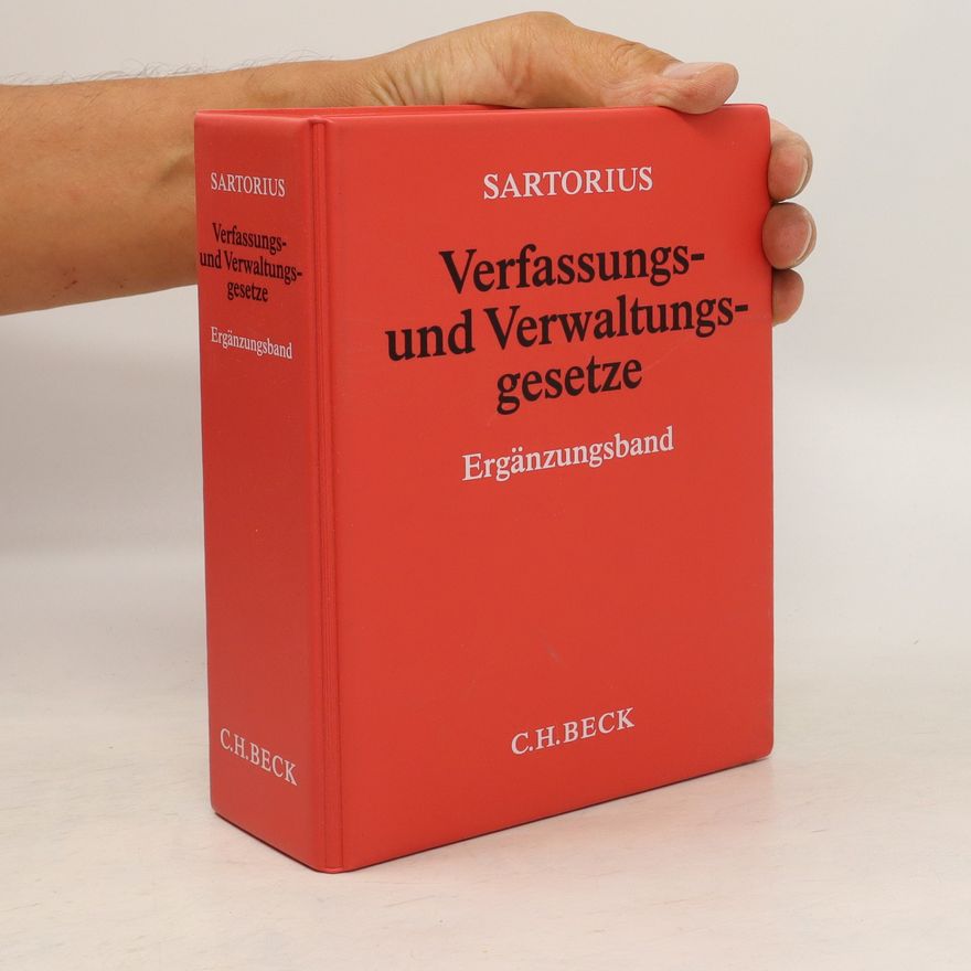 Carl Sartorius Verfassungs- und Verwaltungsgesetze