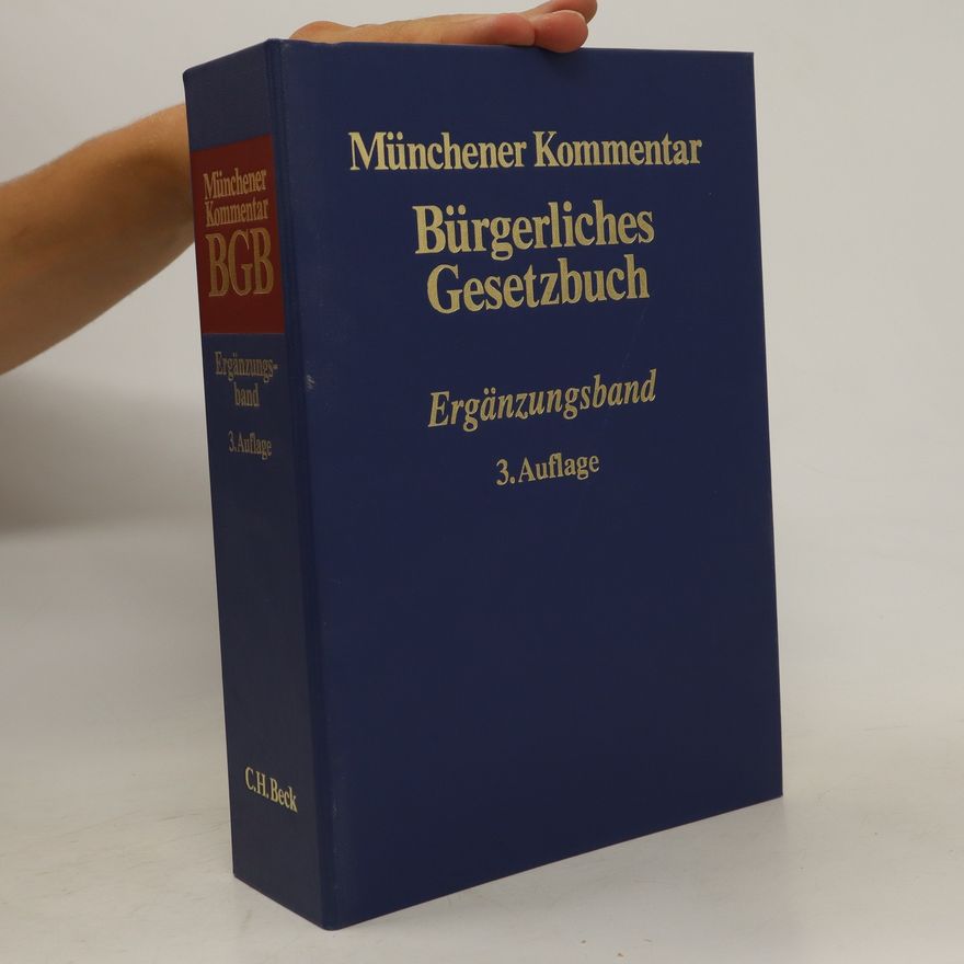 Kolektiv autorů Münchener Kommentar. Bürgerliches Gesetzbuch