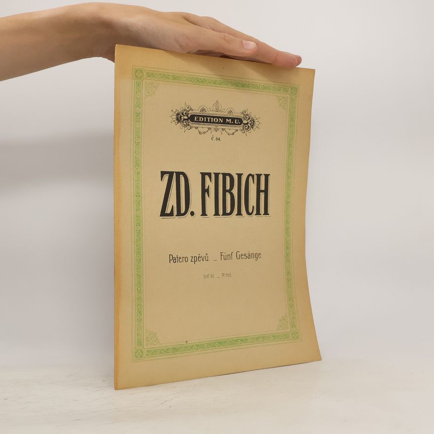 Richard Batka Patero zpěvů / Fünf Gesänge