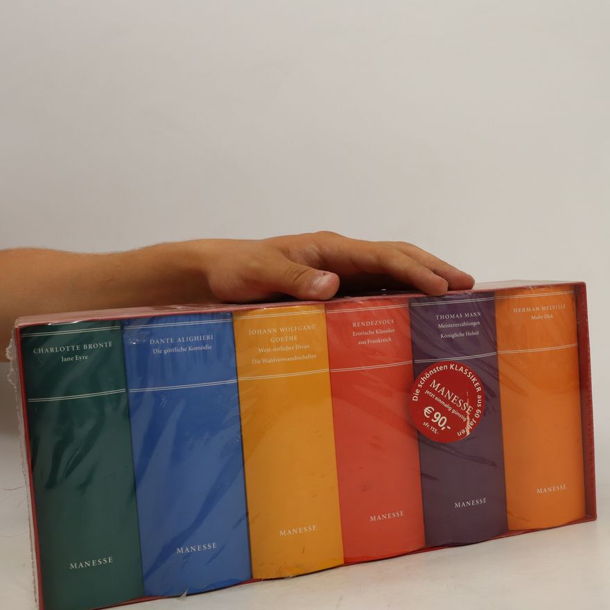 Autorenkollektiv 60 Jahre Manesse. 6 Bücher zusammen in einem Schuber