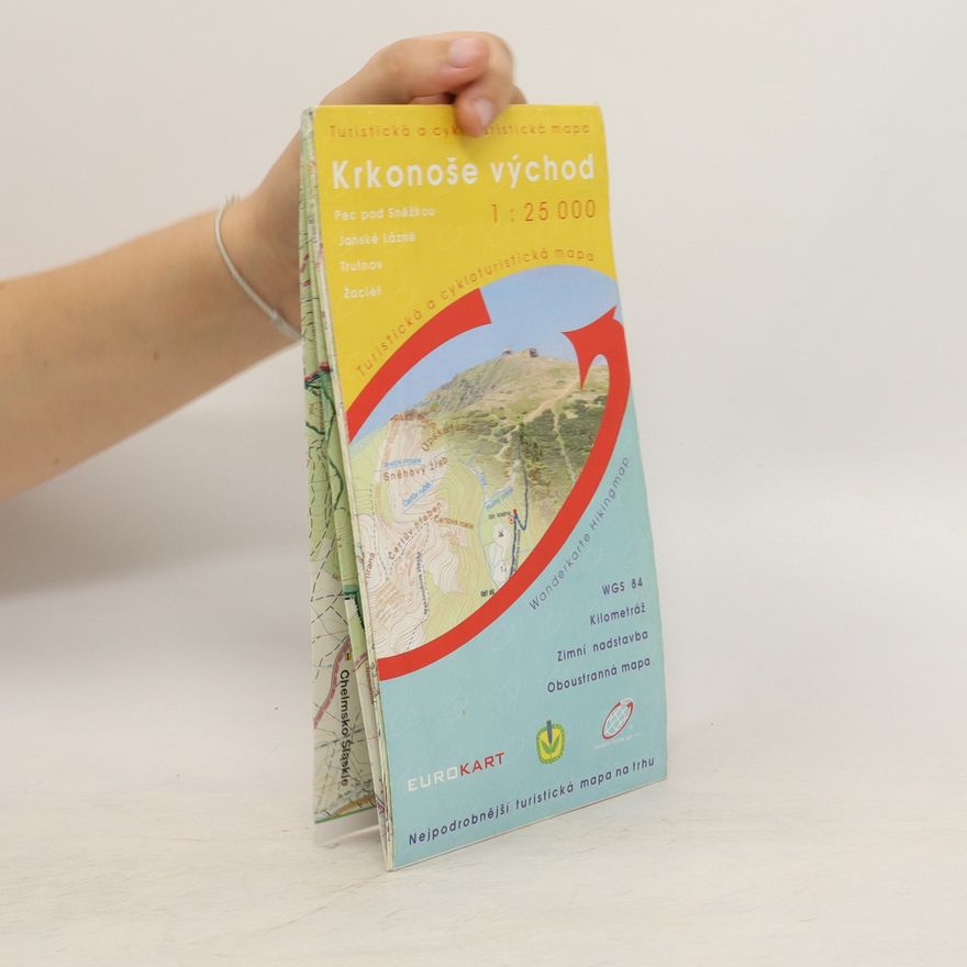 Kolektiv autorů Krkonoše východ. Turistická a cykloturistická mapa 1 : 25 000