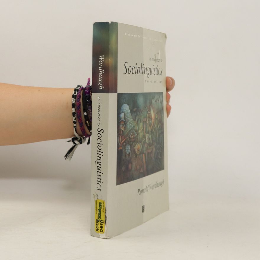 Ronald Wardhaugh Introduction to Sociolinguistics
