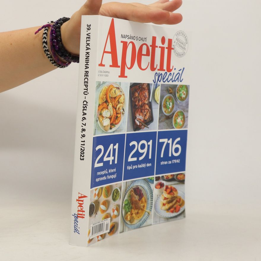 Kolektiv autorů Apetit Speciál. 39. velká kniha receptů - čísla 6, 7, 8, 9, 11 / 2023