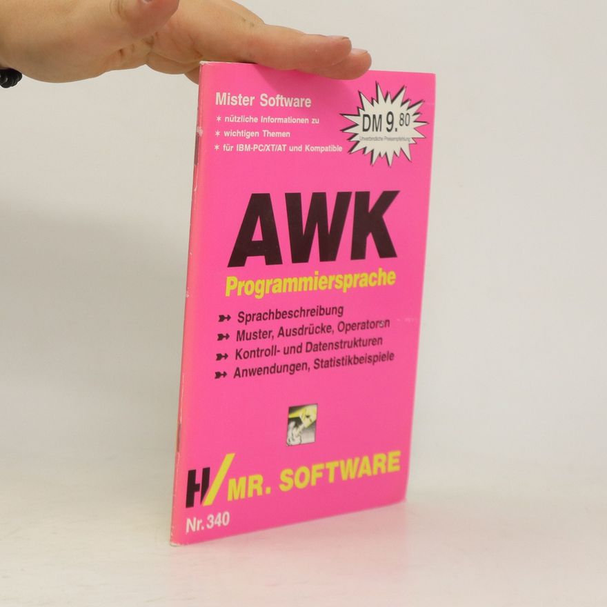 Ernst Dieter Schmitter Die AWK-Programmiersprache
