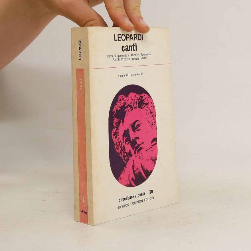 Giacomo Leopardi Leopardi canti