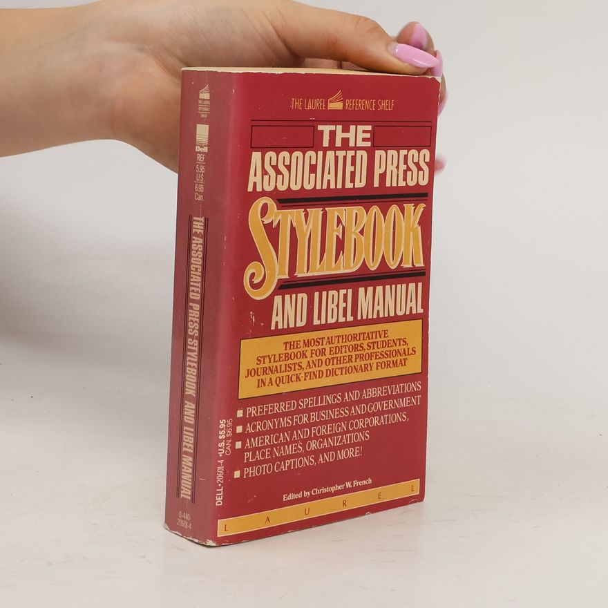 Christopher N. French Associated Press Stylebook and Libel Manual