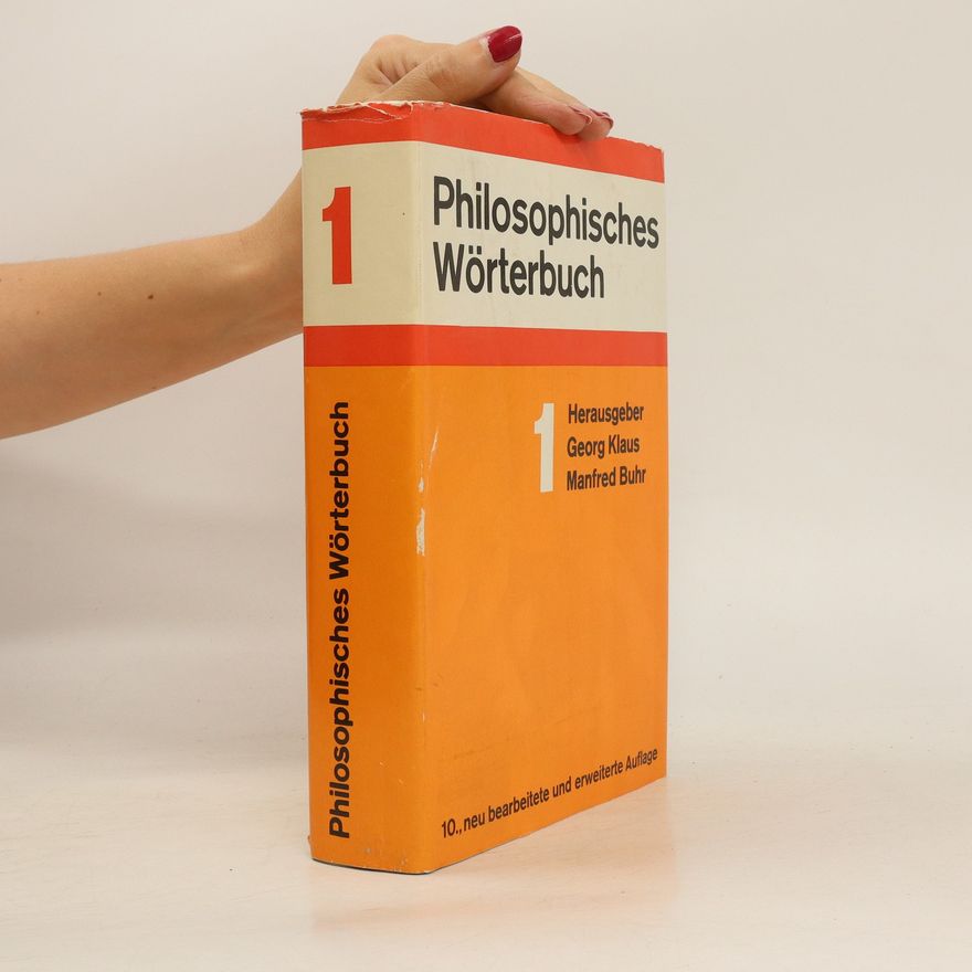 Kolektív autorov Philosophiches Wörterbuch Band 1