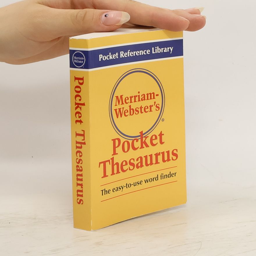 Various authors Merriam-Webster's Pocket Thesaurus