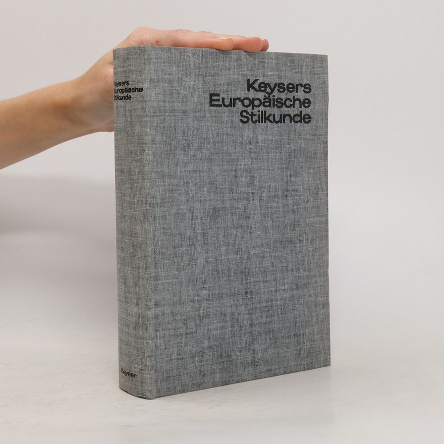 Rudolf Pfefferkorn Keysers Europäische Stilkunde