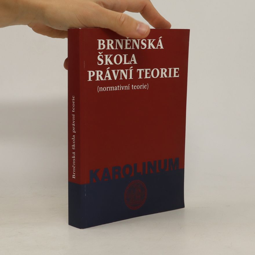 Vladimír Kubeš Brněnská škola právní teorie (normativní teorie)