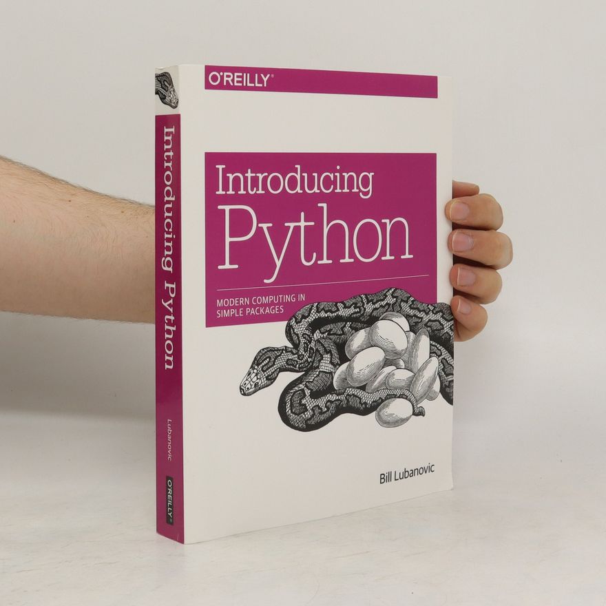 Bill Lubanovic Introducing Python