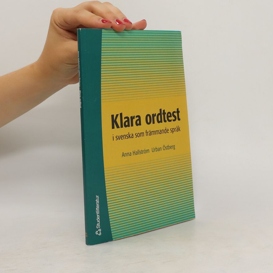 Urban Östberg Klara ordtest i svenska som främmande språk