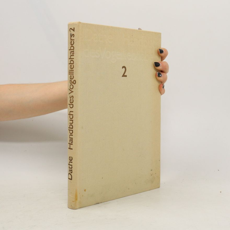 Joachim Haensel Handbuch des Vogelliebhabers