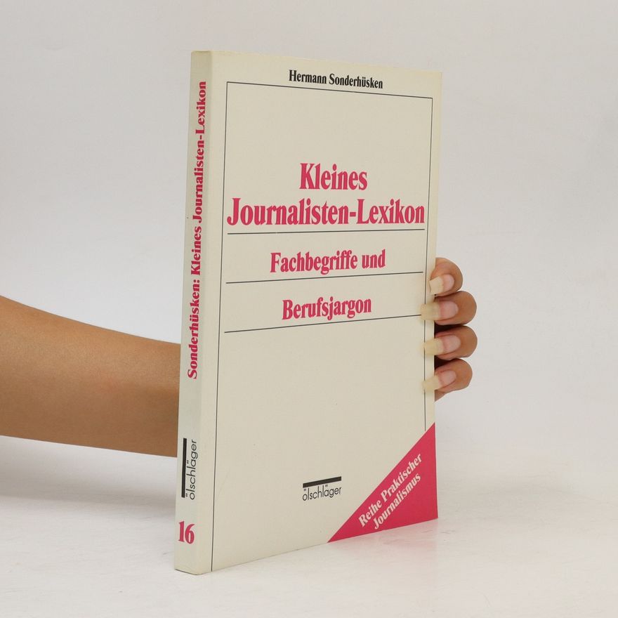 Hermann Sonderhüsken Kleines Journalisten-Lexikon