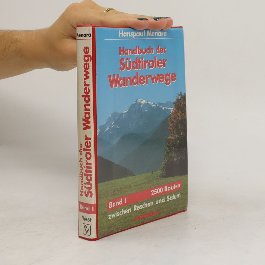 Hanspaul Menara Handbuch der Südtiroler Wanderwege