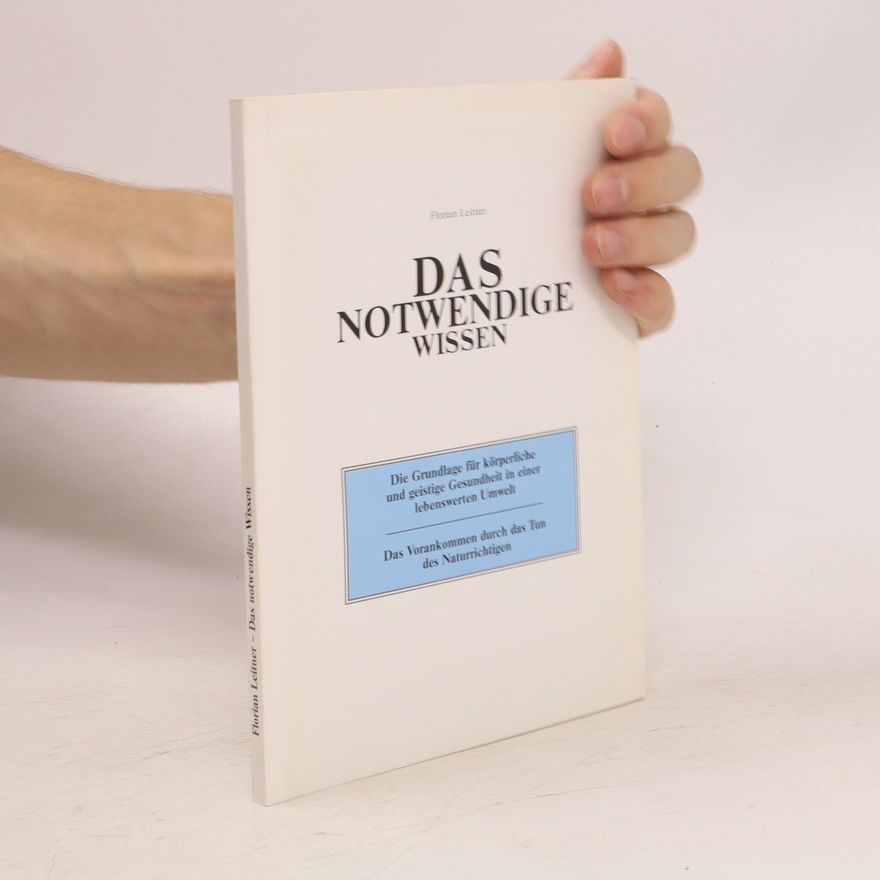 Florian Leitner Das notwendige Wissen