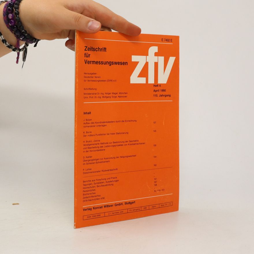 Autorenkollektiv Zeitschrift für Vermessungswesen 4/1990
