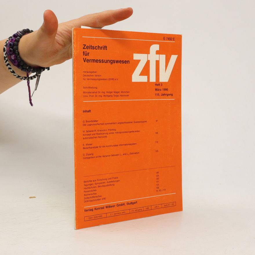 Autorenkollektiv Zeitschrift für Vermessungswesen 3/1990