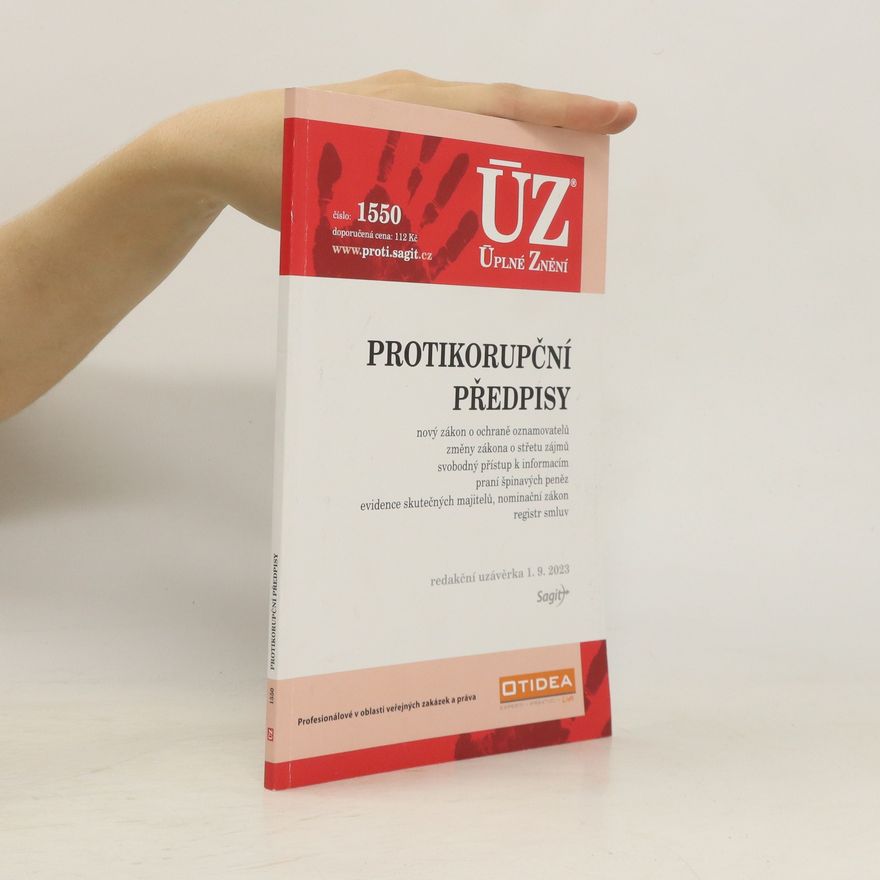 Kolektiv autorů Protikorupční předpisy