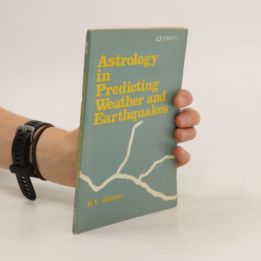 Bangalore Venkat Raman Astrology in Predicting Weather and Earthquakes