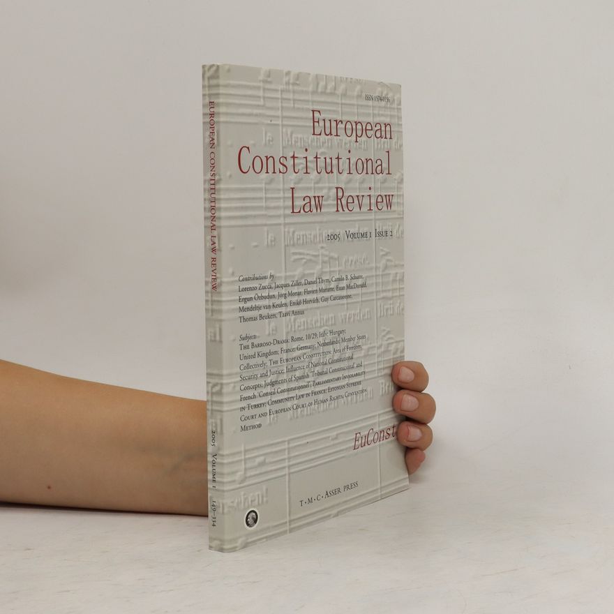 Hans van den Brandhof Constitutional Law of 15 EU Member States