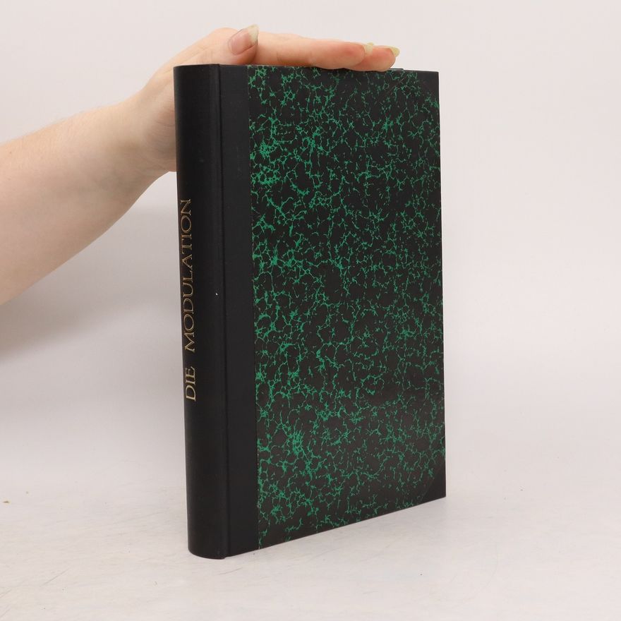 Joseph Venantius von Wöss Die Modulation ein Lehrbuch