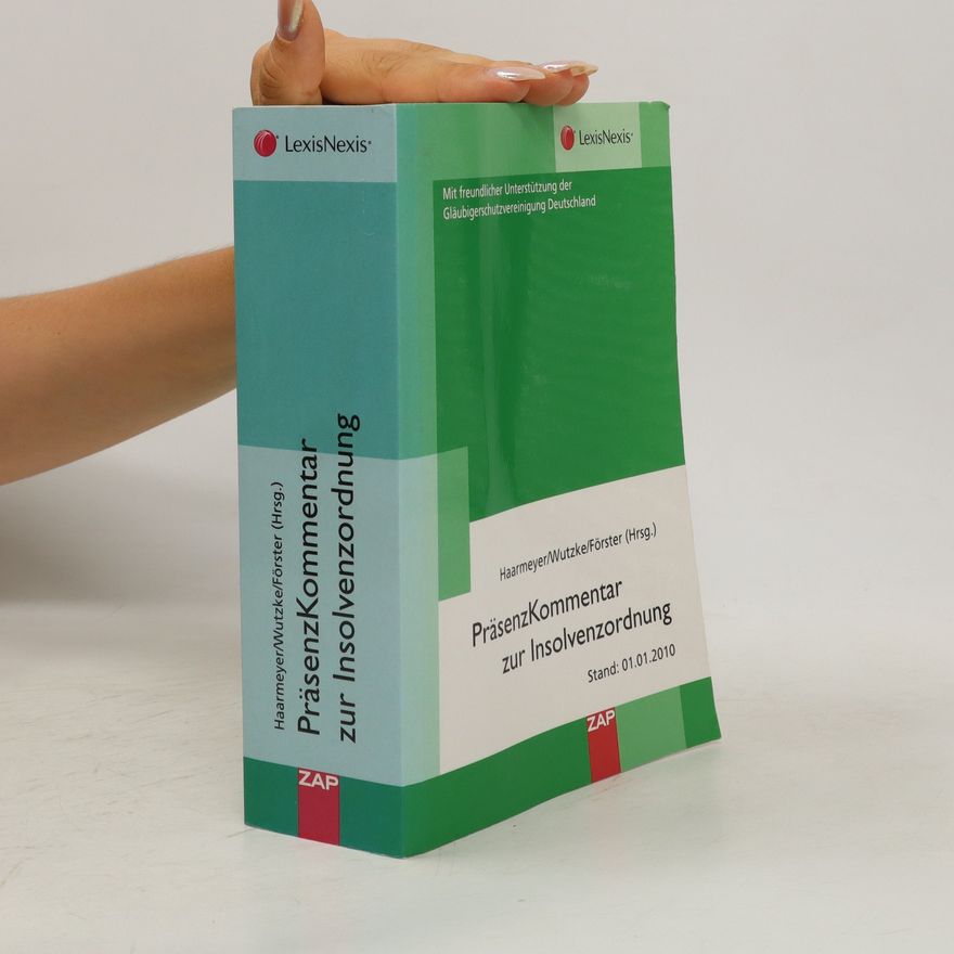 Kolektiv autorů Präsenz Kommentar zur Insolvenzordnung