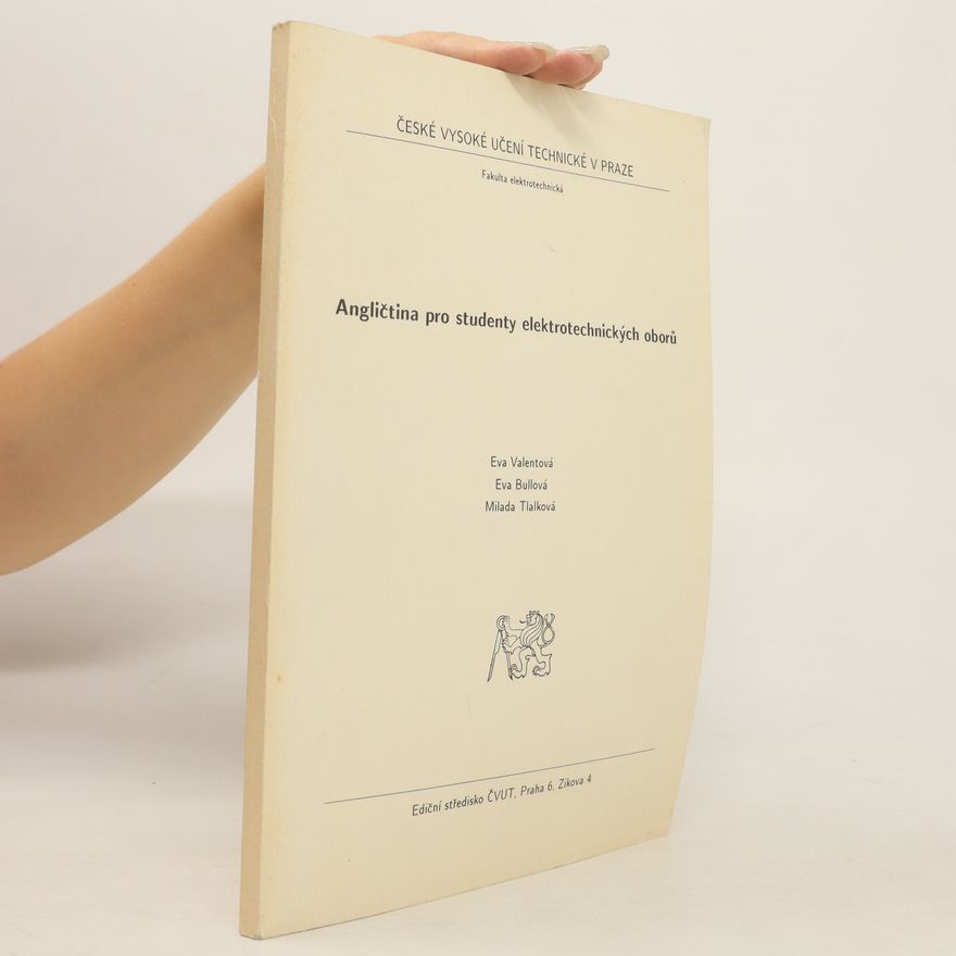 Milada Tlalková Angličtina pro studenty elektrotechnických oborů