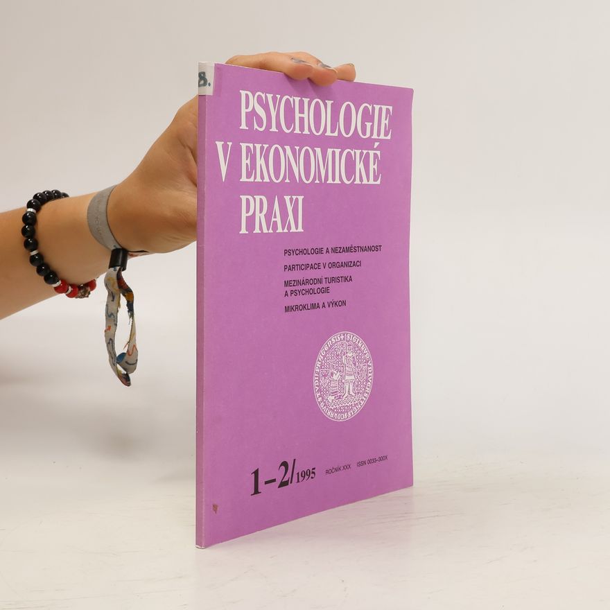 Various authors Psychologie v ekonomické praxi 1-2/1995