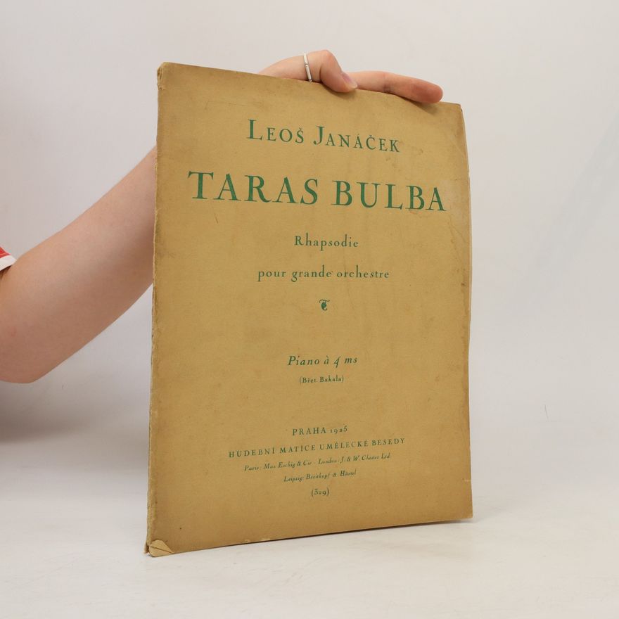 Břetislav Bakala Taras Bulba. Rhapsodie pour grande orchestre