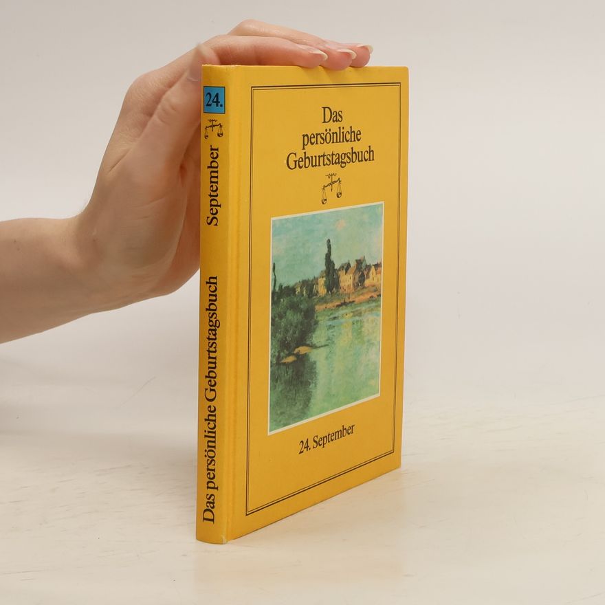 Autorenkollektiv Das persönliche Geburtstagsbuch. 24. September