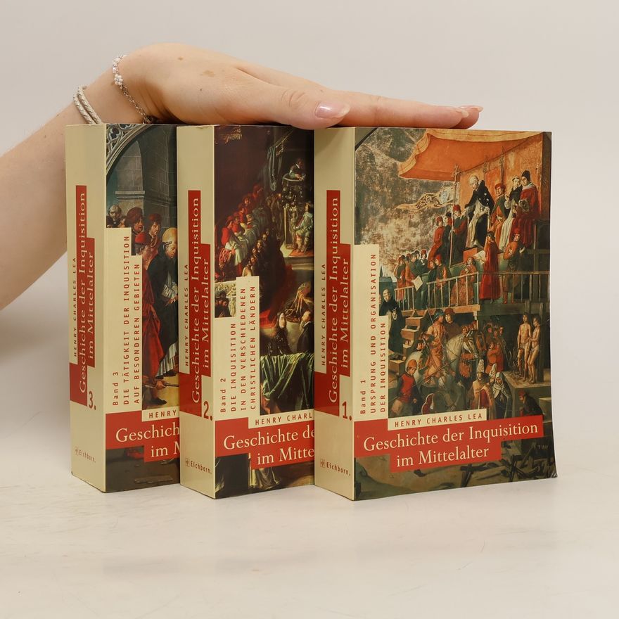 Henry Charles Lea Geschichte Der Inquisition Im Mittelalter 1-3